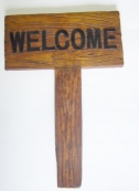 626001 Табличка декоративная садовая "WELCOME" L21,5W2H31,5 cm