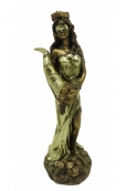 219908 Фигурка декоративная "Фортуна" (Богиня удачи, изобилия), L11.5 W10.5 H33.5 см