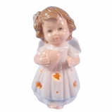 588959 Фигурка декоративная с подсветкой "Ангел", Н10,5 см (2хLR44)