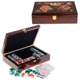 659011 Игра настольная "Покер" ( 200 фишек, кости), L31,8 W23 H8 см