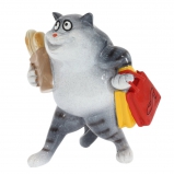 748735 Фигурка декоративная "Кот", L12 W8,5 H13,5 см