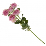 749007 Цветок искусственный "Роза", L12 W12 H75 см