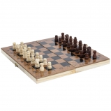 782758 Игра настольная 3 в 1 (нарды, шашки, шахматы), L23,5 W11,5 H3 см