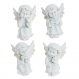 799011 Фигурка декоративная "Ангел", L4,5 W5 H5 см, 4в., 4 шт/бл