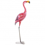804608 Фигура декоративная "Фламинго", (подсветка, солнечная батарея),  L33 W13 H95 см