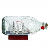 800480 Изделие декоративное "Корабль в бутылке", L18 W7,5 H8,5 см