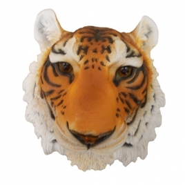 626028 Фигура декоративная садовая "Голова тигра навесная" L34W35H23.5 см (1-2)