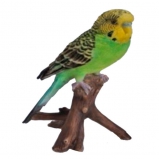 626543 Фигура декоративная "Зеленый попугай", L9,7W8H16,5см