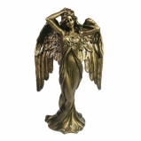 713804 Фигура декоративная "Ангел" (золото) L7W13H22,5, 2 шт/бл