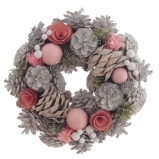 808764 Изделие декоративное "Венок", L25 W8 H25 см