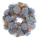 808778 Изделие декоративное "Венок", L24 W7 H24 см