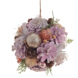 808781 Изделие декоративное подвесное "Шар", L14 W14 H14 см