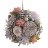 808802 Изделие декоративное подвесное "Шар", L15 W15 H15 см