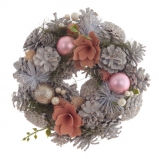 808806 Изделие декоративное "Венок", L25 W8 H25 см