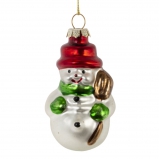 822451 Украшение новогоднее "Снеговик", L5 W4,5 H8,5 см