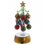 822473 Изделие декоративное "Ёлка" с подсветкой (AAx3 н/п) , L8,5 W8,5 H20 см