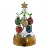 823726 Изделие декоративное "Ёлка" с подсветкой (AAx3 н/п), L8,5 W8,5 H15 см