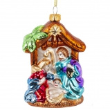 824773 Украшение новогоднее "Вертеп", L8 W6 H13 см