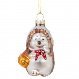 826151 Украшение новогоднее "Ёжик", L5 W3,5 H8 см